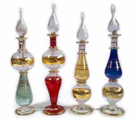 4er-Set �gyptische Flakons. 17 cm. - Bild vergr��ern 
