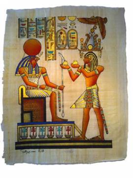 Papyrus Horus Angebot. - Bild vergr��ern 