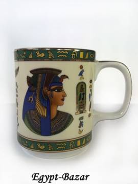 Porzellantasse K�nigin Cleopatra - Bild vergr��ern 