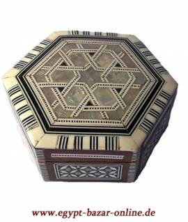 Orientalische Perlmutt-Box  - Bild vergr��ern 