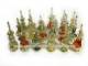 20er-Set �gyptische Flakons. 8 cm.