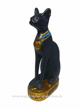 Ägyptische Figur Bastet Katze.
