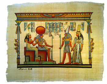 Papyrus Horus, Amentet und Ra-Horakhty