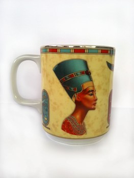 Porzellan-Tasse Knigin Nofretete
