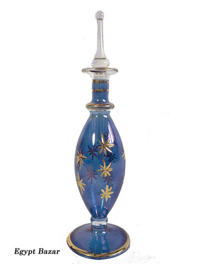 gyptische Parfum Flakons Goldsterne