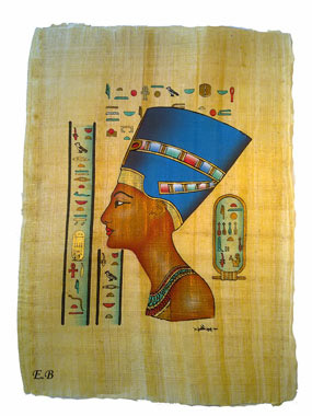 Papyrus Nofretete.