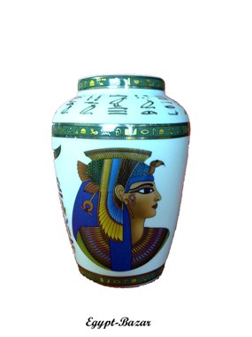 Porzellan Vase Knigin Cleopatra