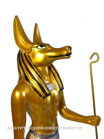 Ägyptischer Anubis stehend