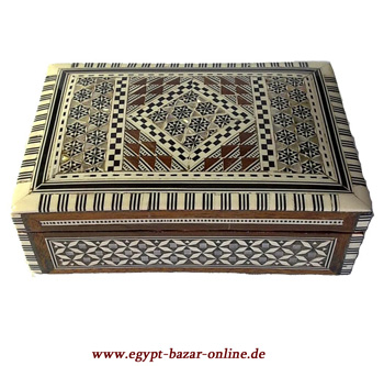 Perlmutt Box, Orient-Stil
