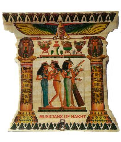 Ägyptische Bilder auf Papyrus: Eine Reise in die Welt der Pharaonen