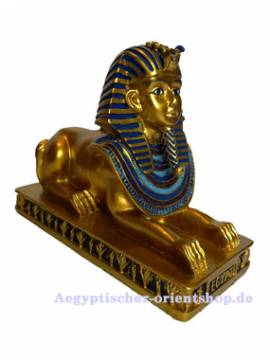 �gyptische Deko, Figur Gro�e Sphinx - Bild vergr��ern 