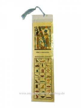 Lesezeichen Papyrus. Nr-140 - Bild vergr��ern 