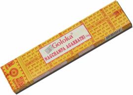 Goloka R�ucherst�bchen NAG CHAMPA AGARBATHI 16 gr - Bild vergr��ern 