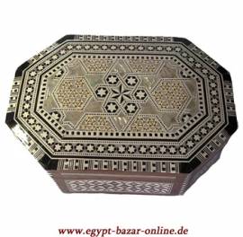 �gyptische Perlmutt-Box - Bild vergr��ern 