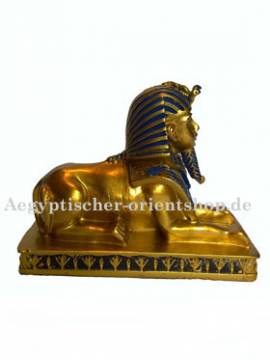 �gyptische Deko, Figur Gro�e Sphinx - Bild vergr��ern 